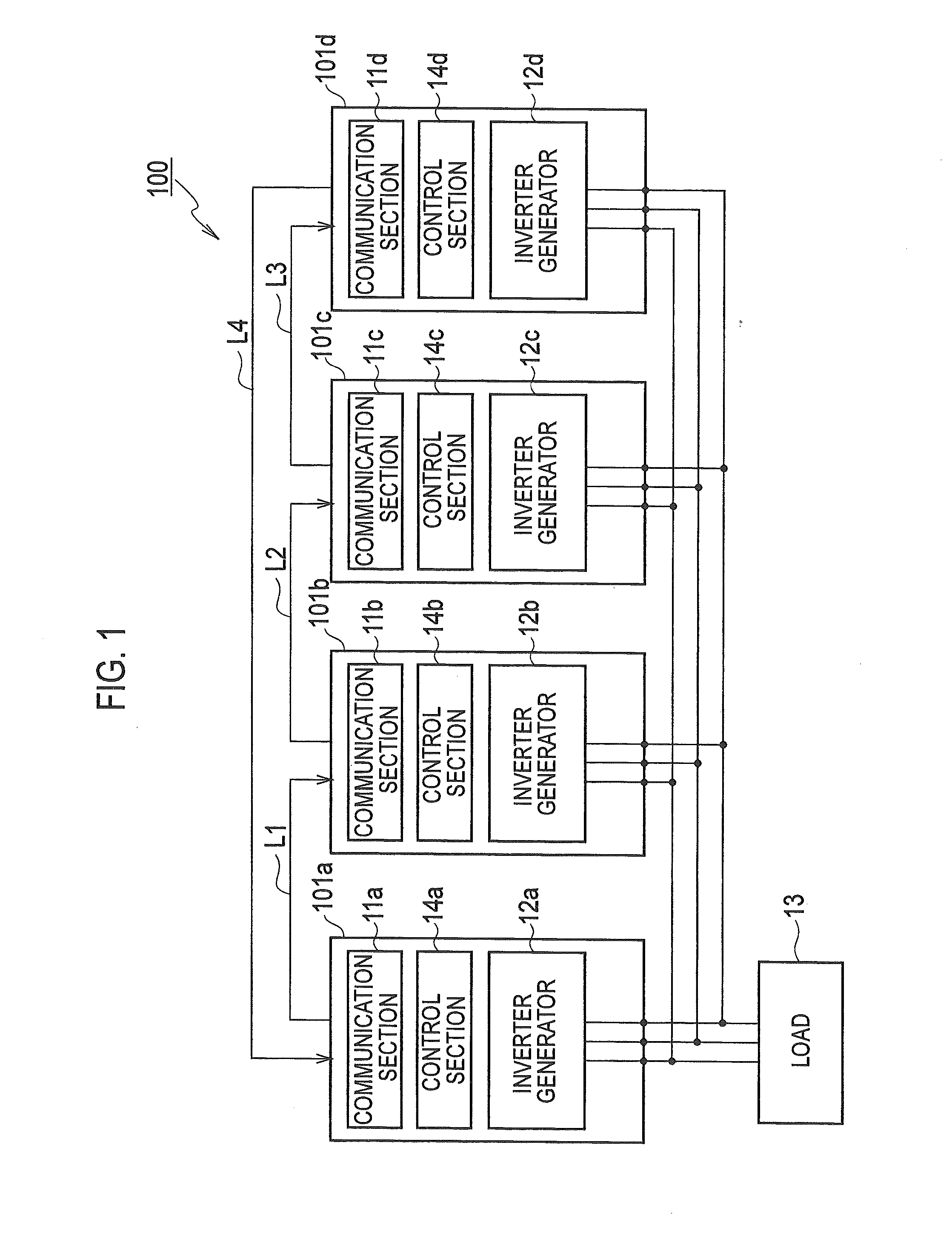 Inverter electric generator system and inverter electric generator thereof
