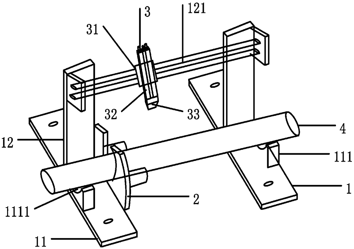 Cable outer sheath cutting device