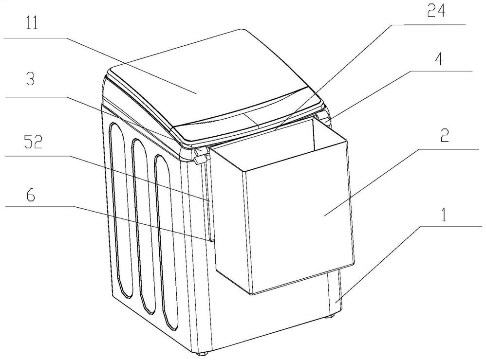 Method for automatically putting clothes into washing machine