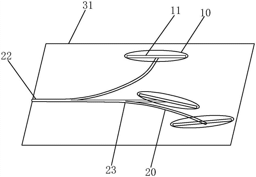 Mini white-light laser and manufacture method thereof