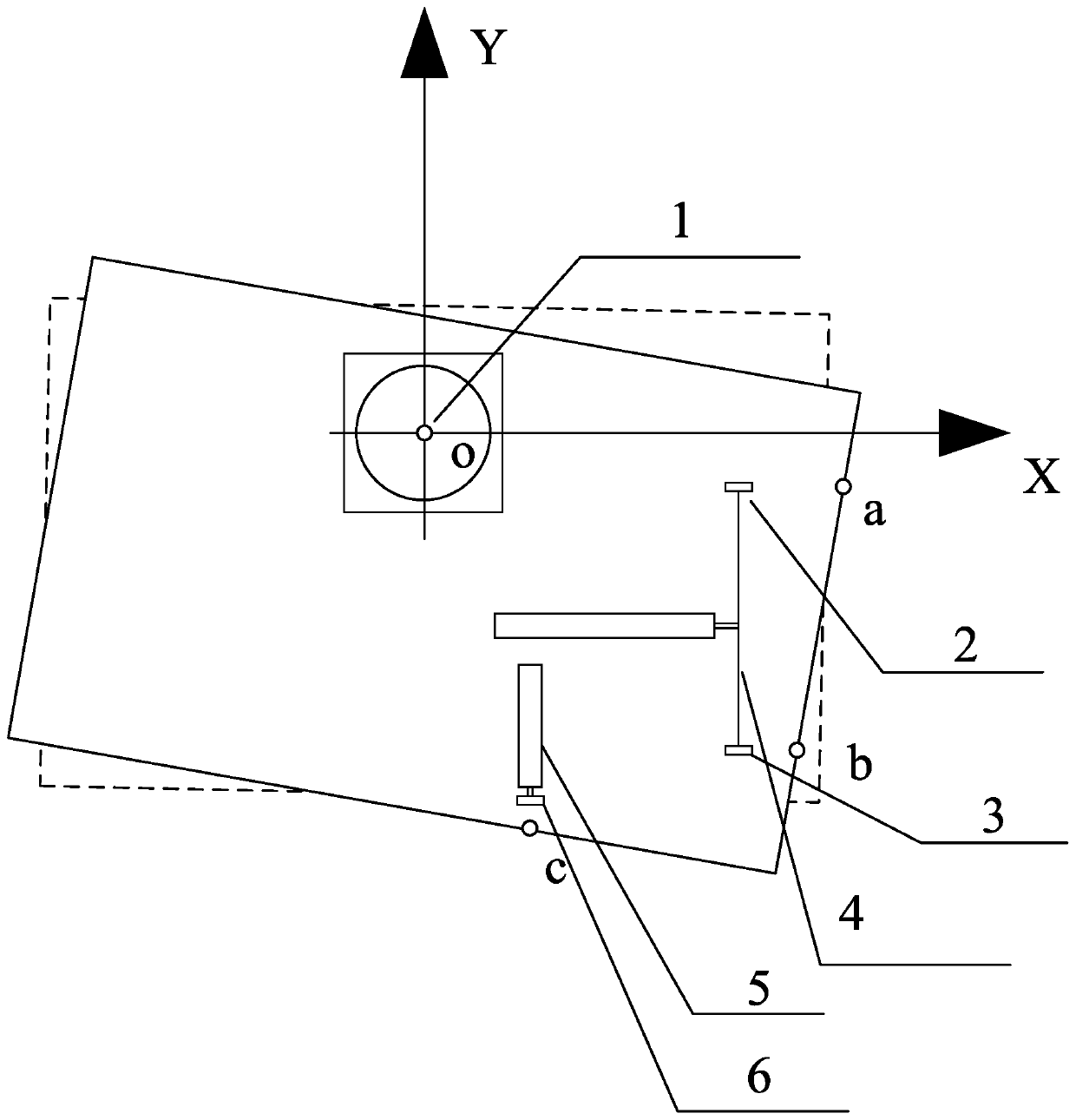 Glass grasping position correction system and method thereof