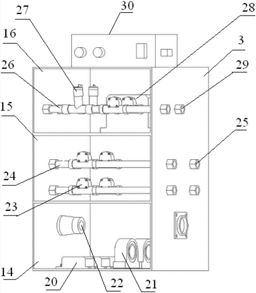 Electro-spindle performance automatic detection device