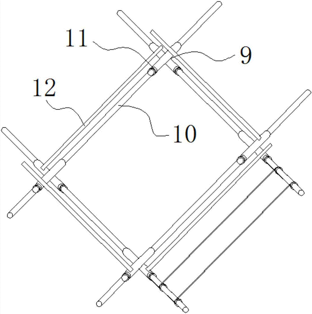 Method and device for detecting verticality of conical upright post