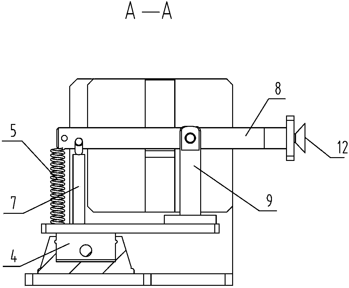 Polar plate reclaiming mechanism of full-automatic plate coating machine for accumulator plate