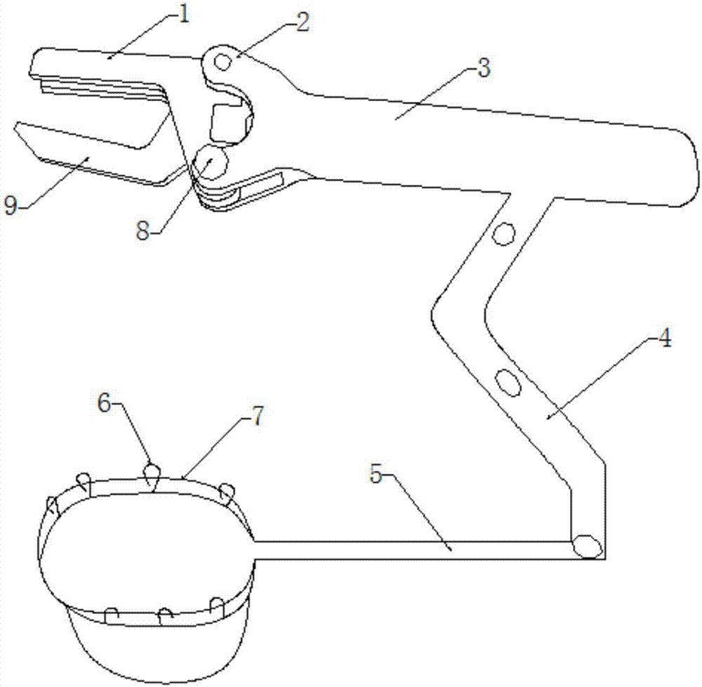 Bird nest removing device and operating method