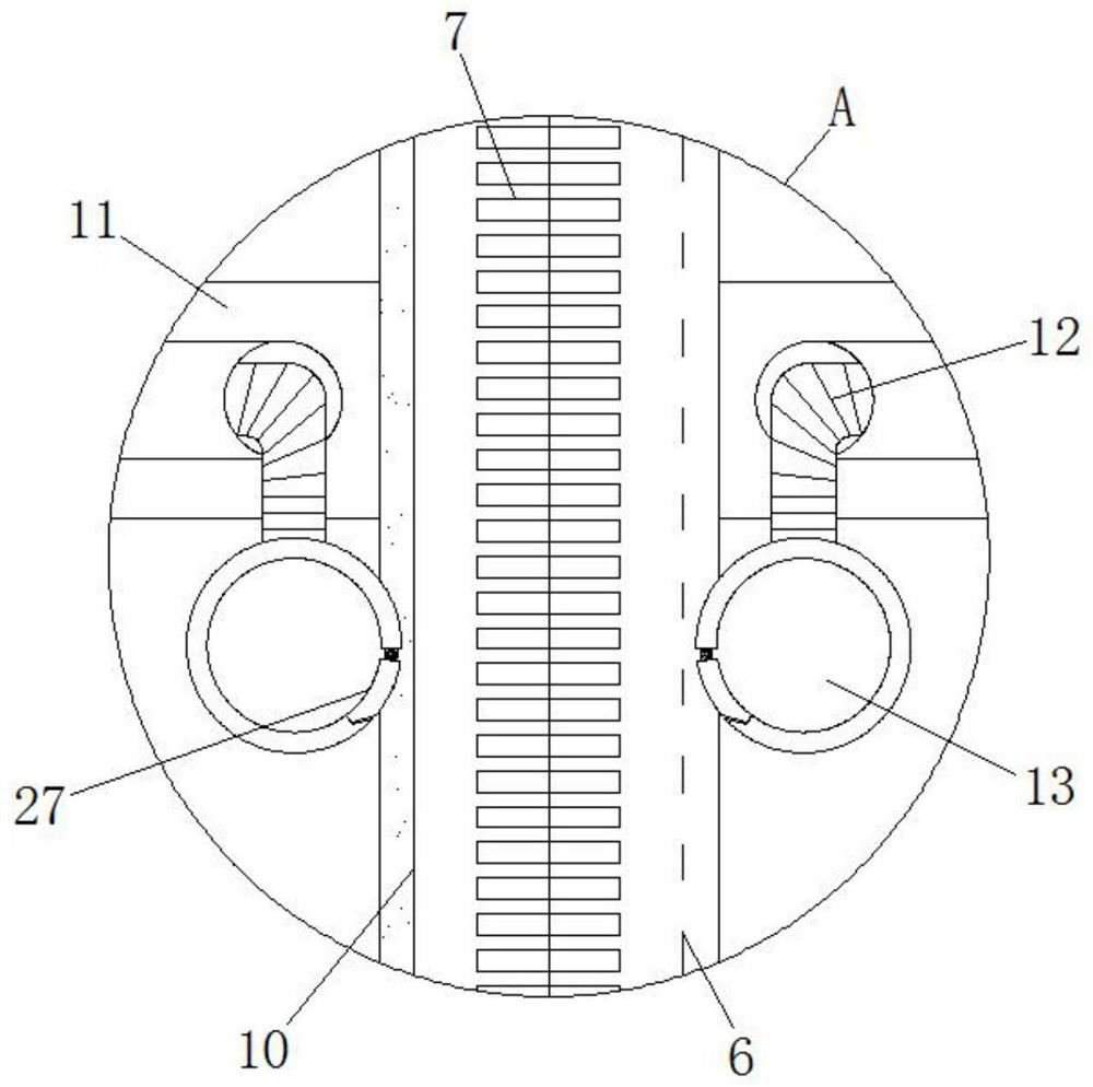 Medical automatic temperature control type protective clothing capable of automatically tightening and releasing four limbs