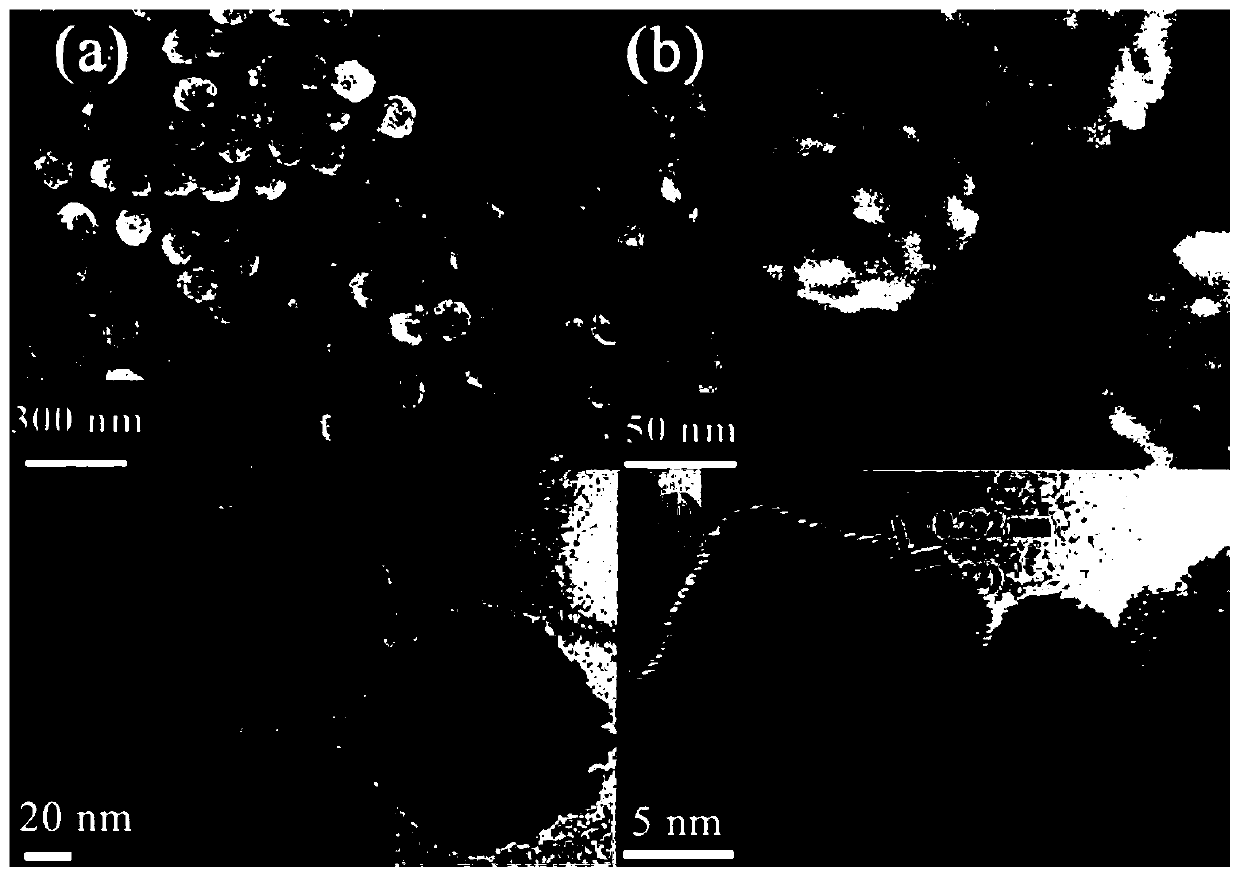 In2O3-carbon dot compound based NO2 sensor and preparation method thereof