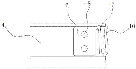 A workpiece clamping device with shrapnel positioning datum