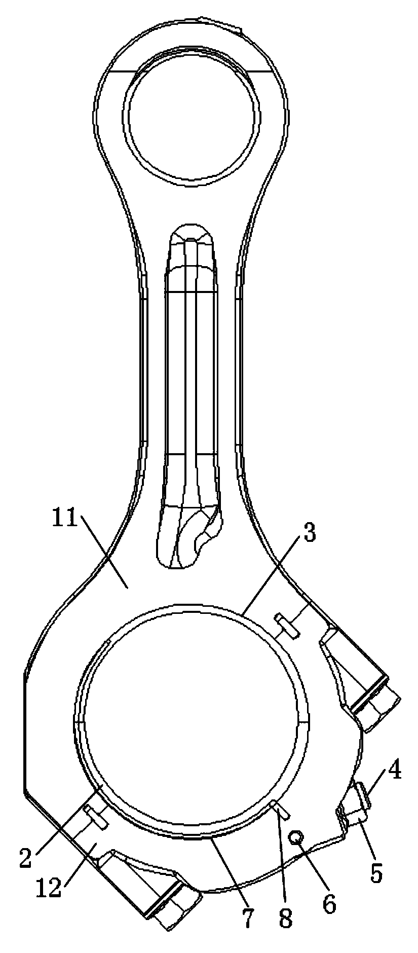 Connecting rod mechanism and engine