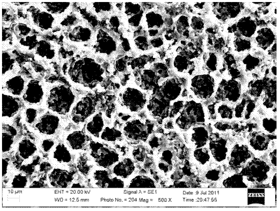 Preparation method of polymer mixed network-based polymer dispersed liquid crystal (PDLC) film material