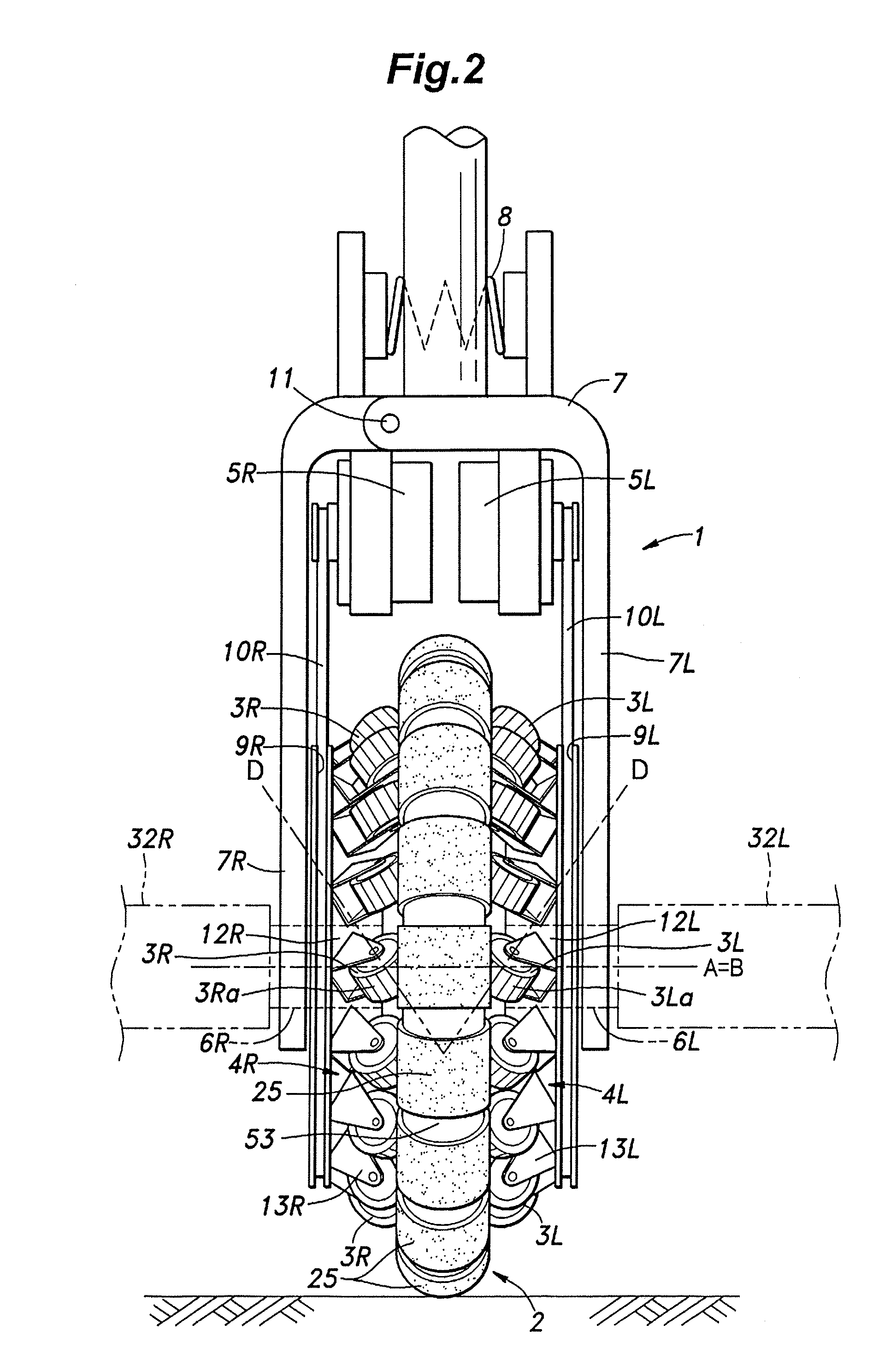 Wheel, and friction drive device and omni-directional vehicle using the same