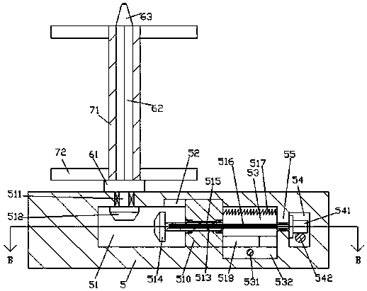 Control drive self-selecting spinning winding mechanism
