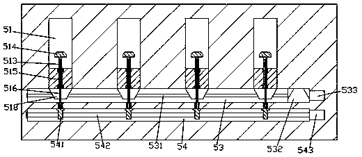 Control drive self-selecting spinning winding mechanism