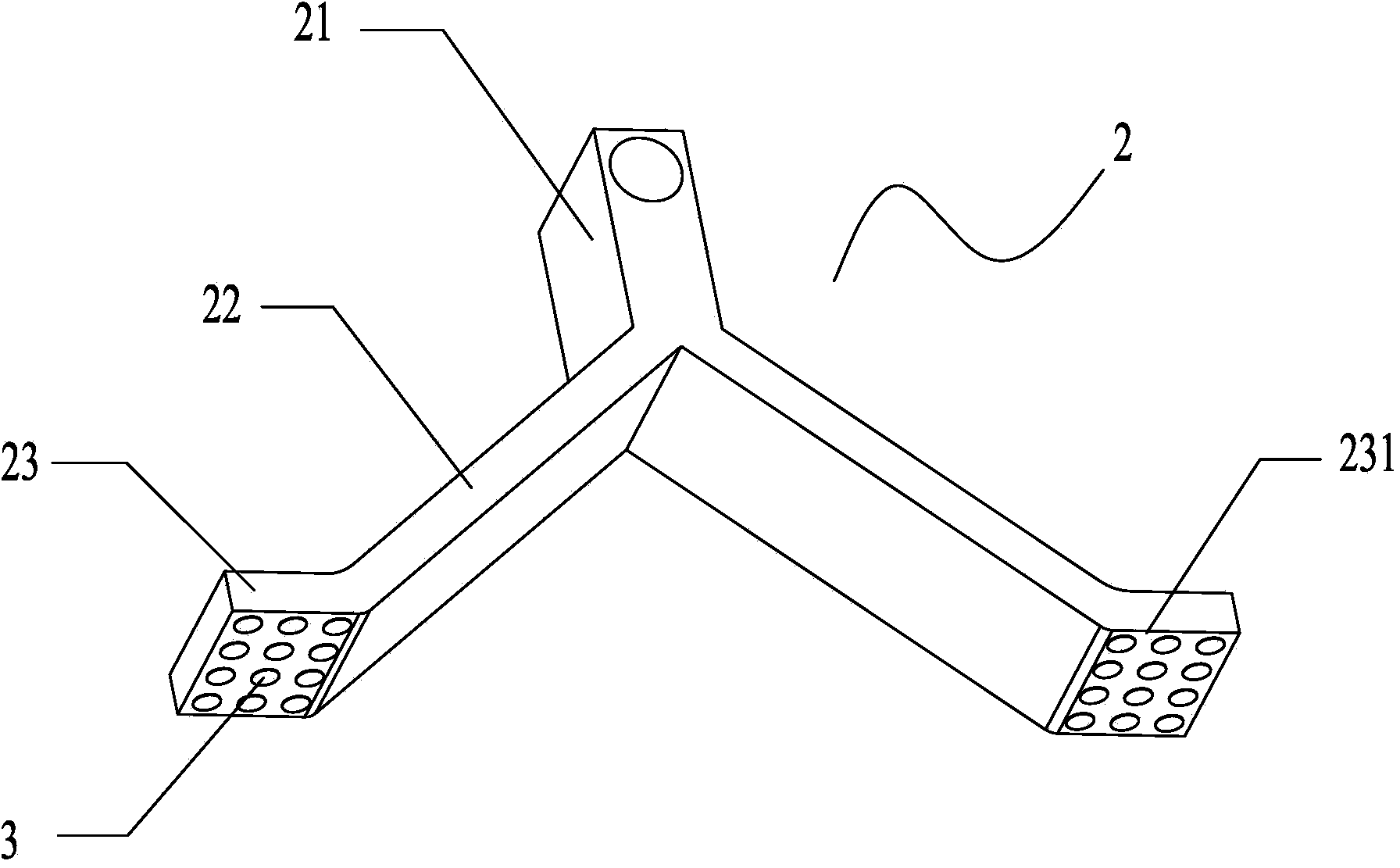 Cloth separation device