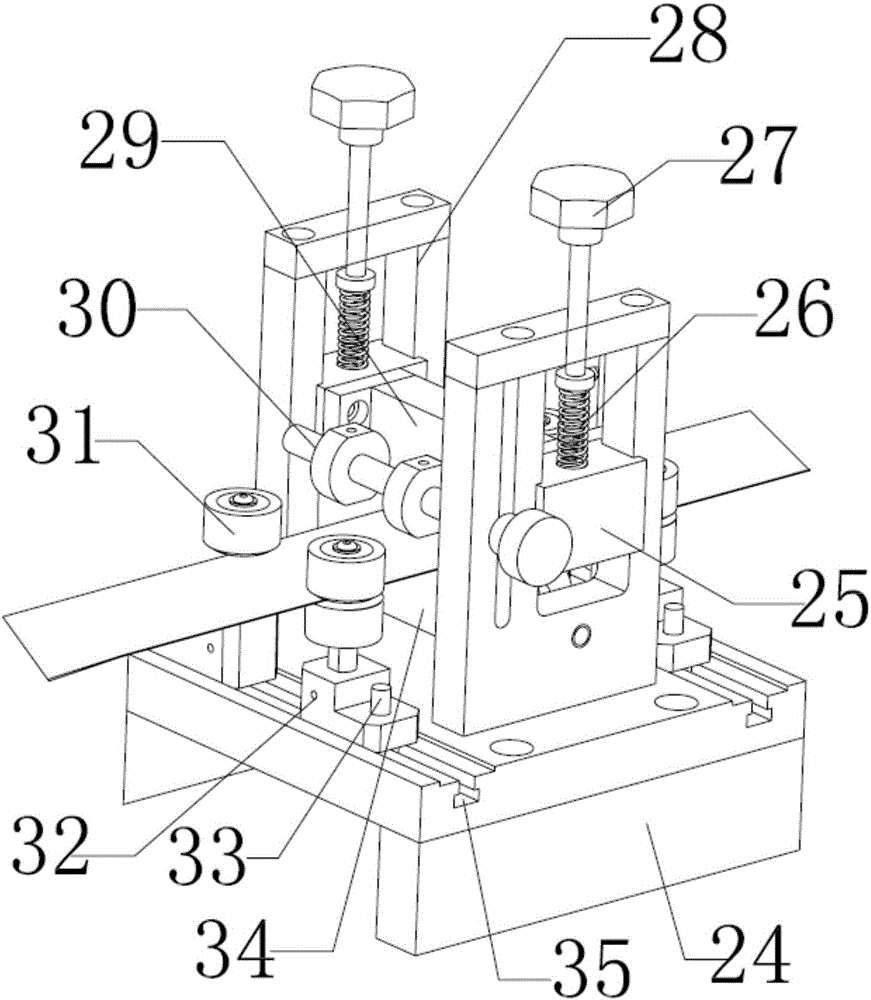 Coextrusion steel belt storage machine