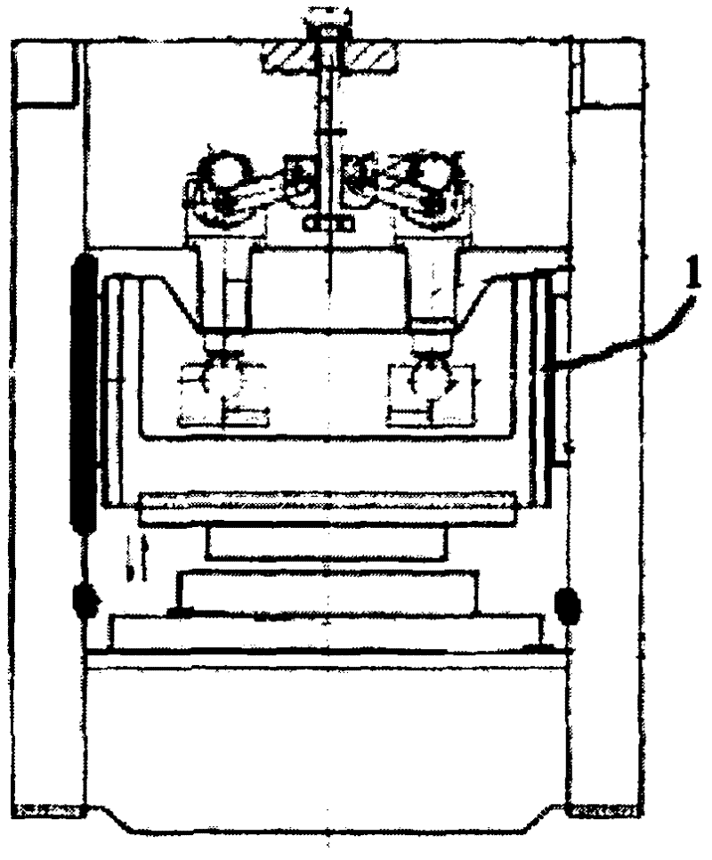 Fuzzy control method for nonlinear precise forging press