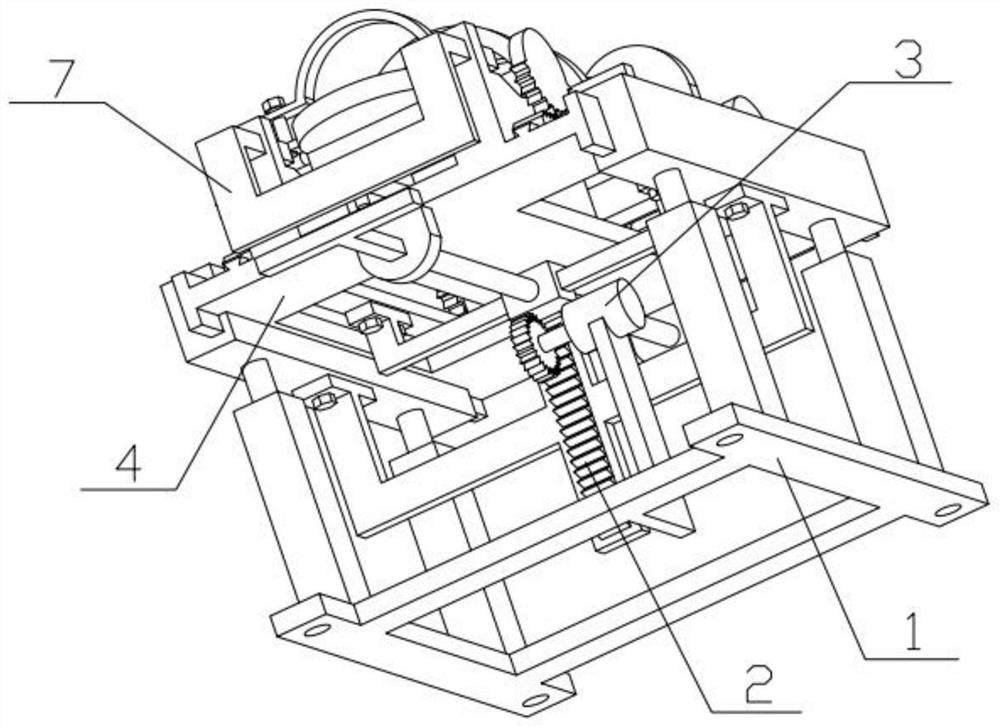 Trunk fixing device for radiotherapy department treatment