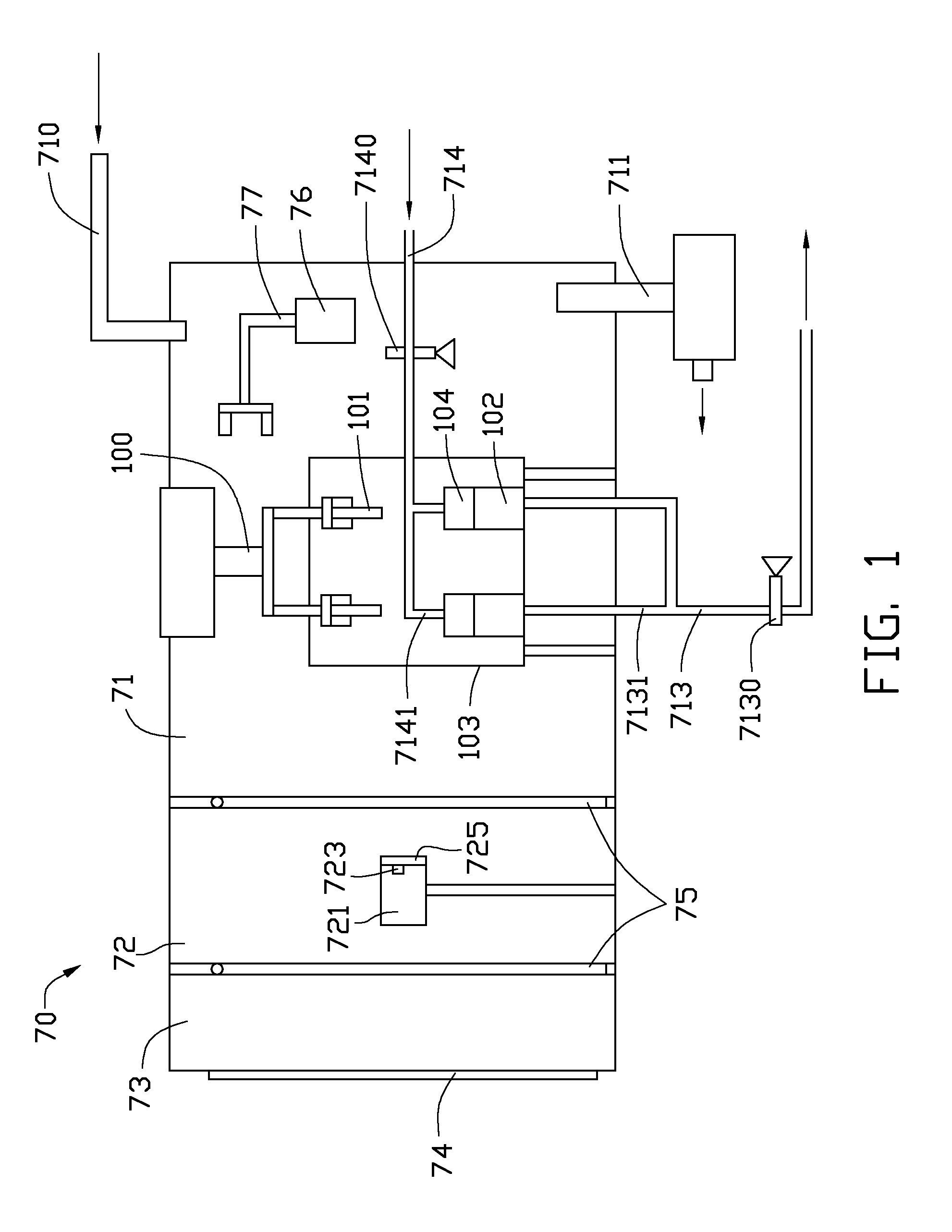 Wet coating system having annealing chamber