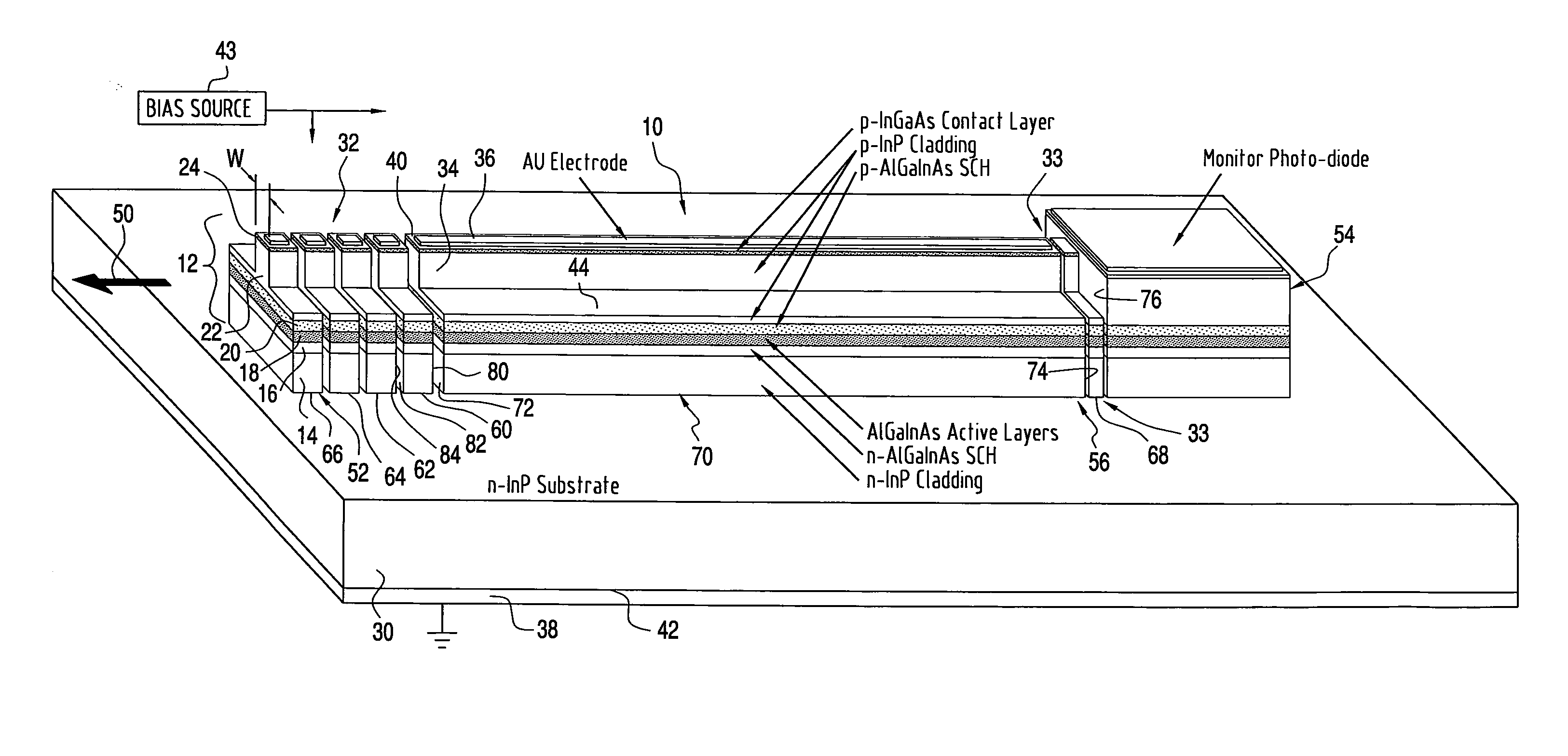 Single longitudinal mode laser diode