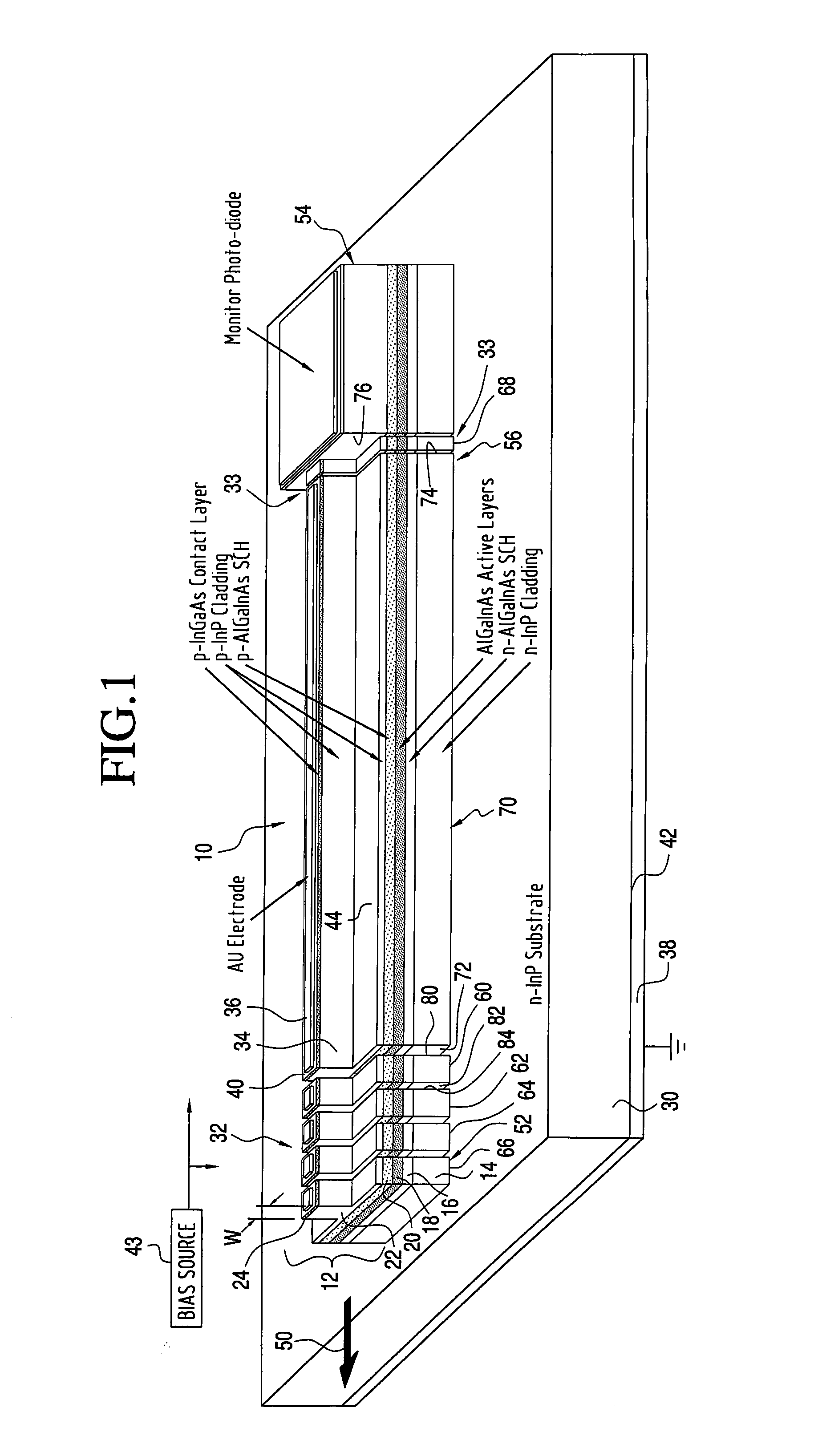 Single longitudinal mode laser diode