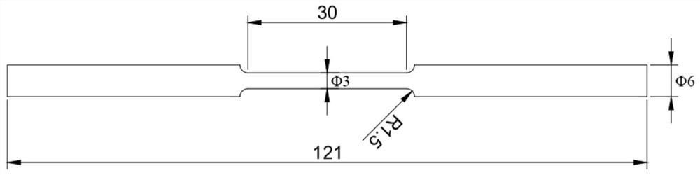 Method for predicting crack initiation stress by combining small taper experiment with simulation