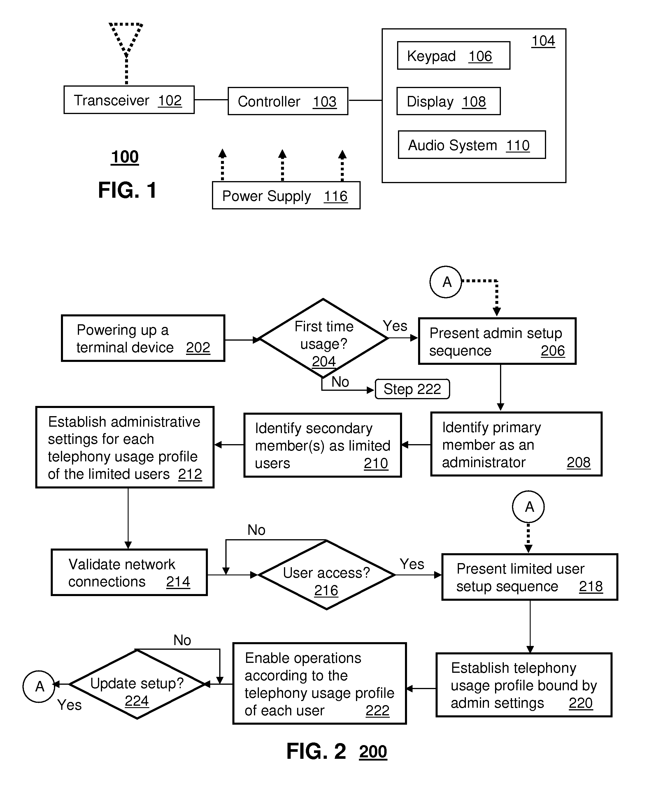 Method for provisioning a terminal device in a multi-user setting