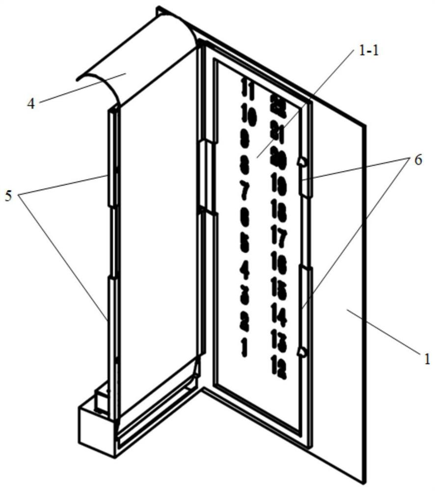 Telescopic elevator key antibacterial film coating device