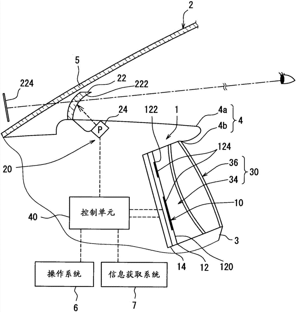 On-vehicle display device