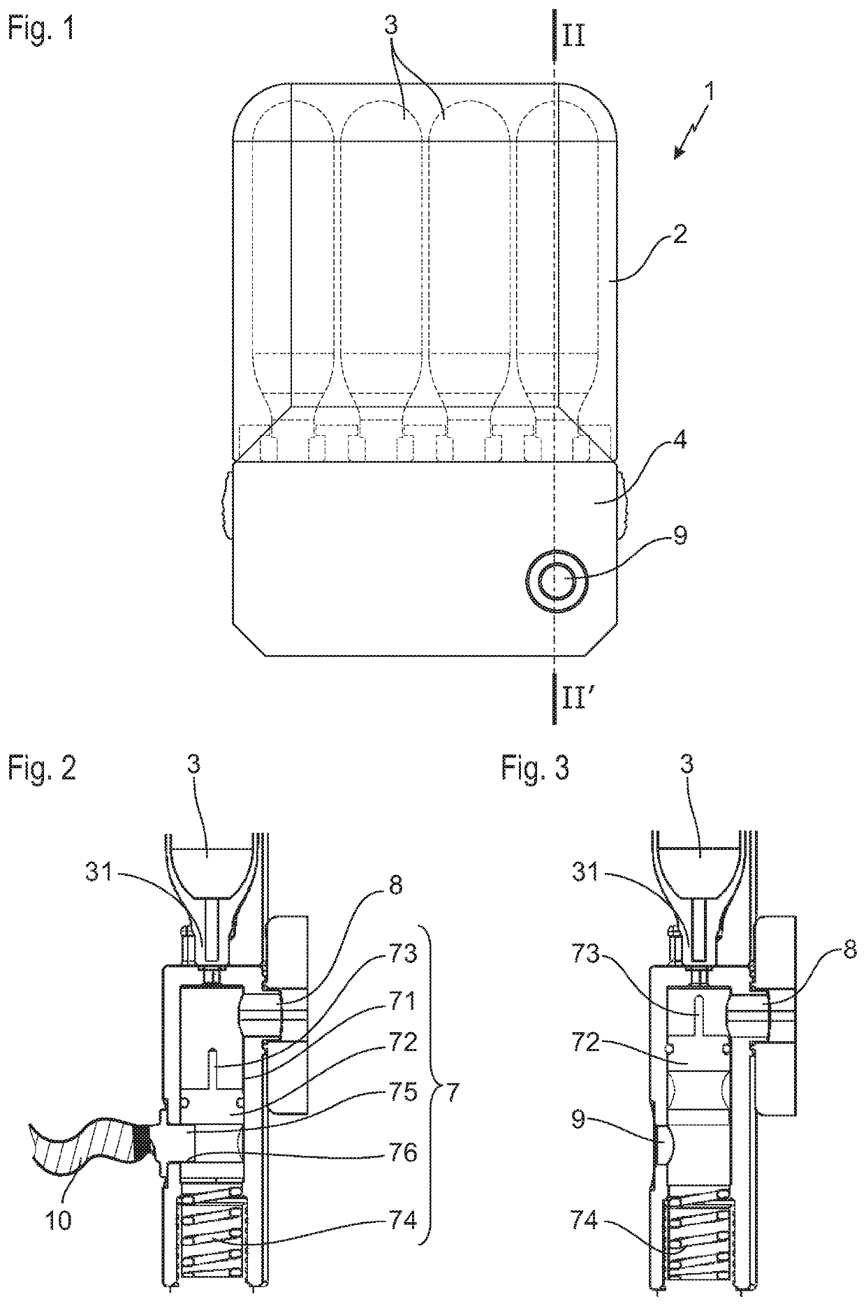 Flat inflation device