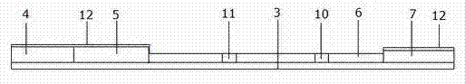 Olaquindox metabolite immunochromatography test paper card and preparation method thereof