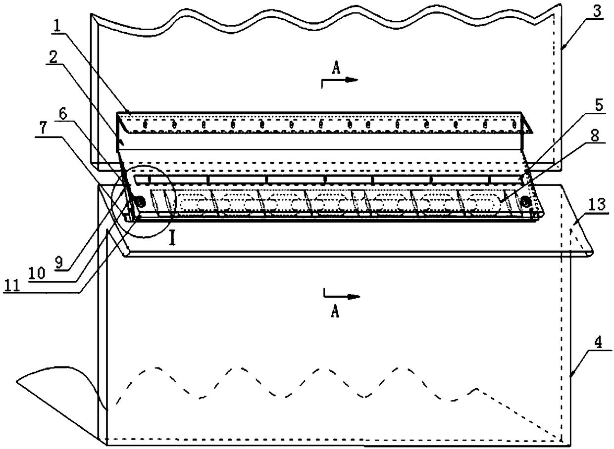 A sintering cooling machine and its dynamic sealing equipment