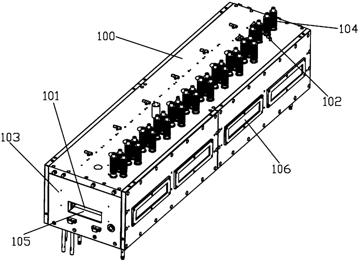 Oxidization-preventing device of curved glass forming mould and curved glass forming machine