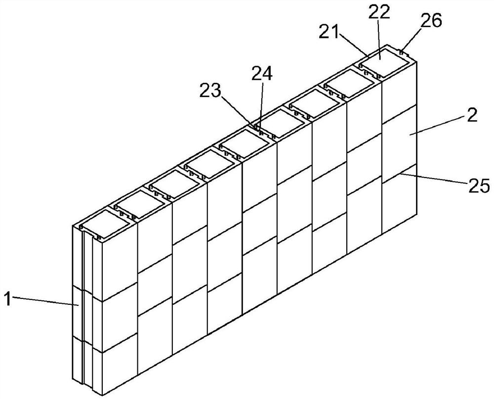 Protective device for preventing coastal erosion and construction process of protective device