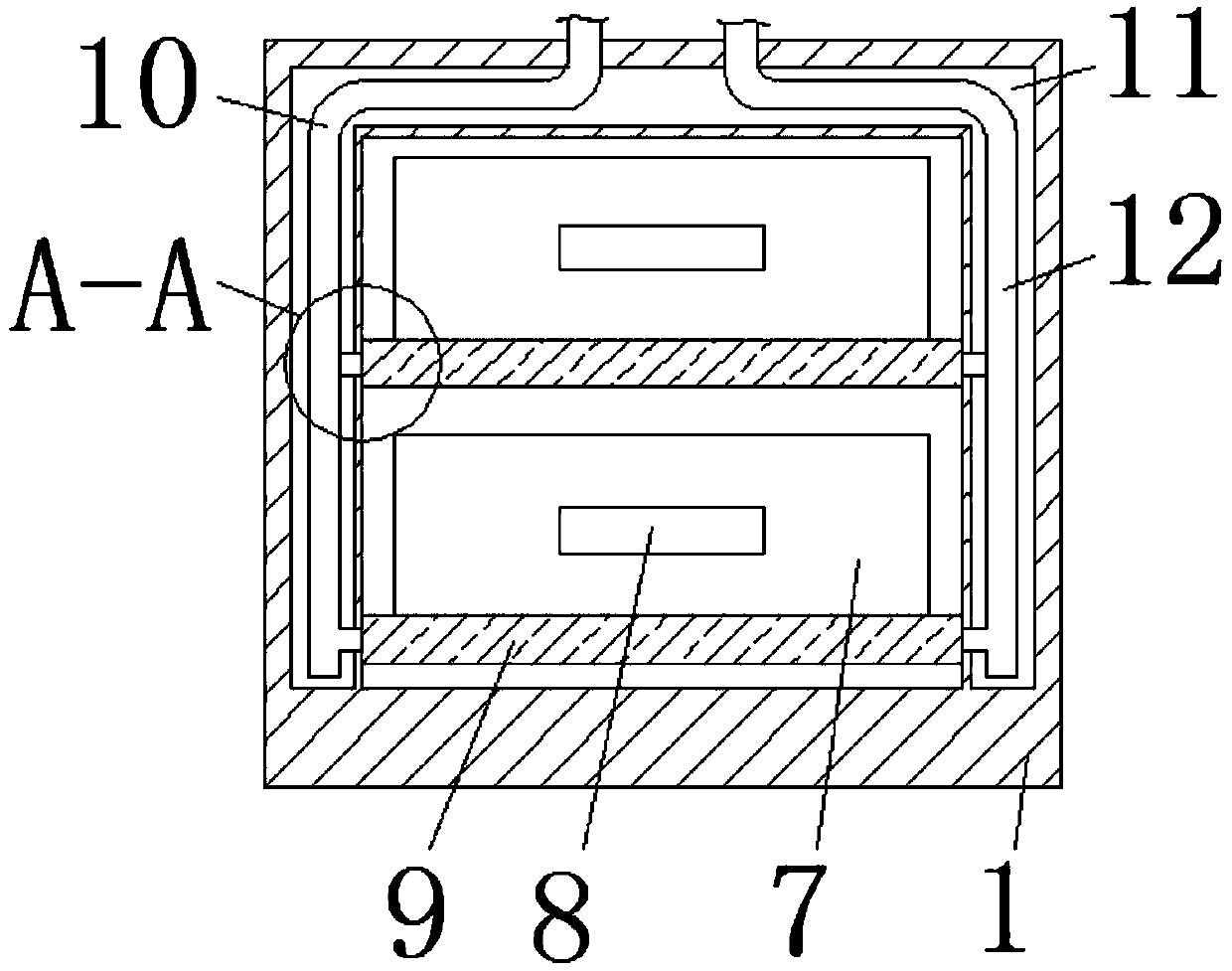 Probiotic storage device with good refrigeration effect