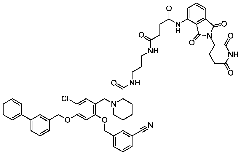 Pomalidomide derivative and application thereof