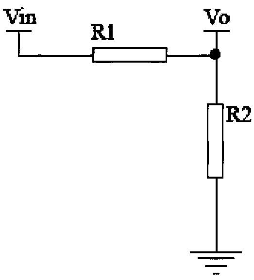 Novel voltage divider