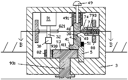 A computer display device assembly with flashing indicator lights