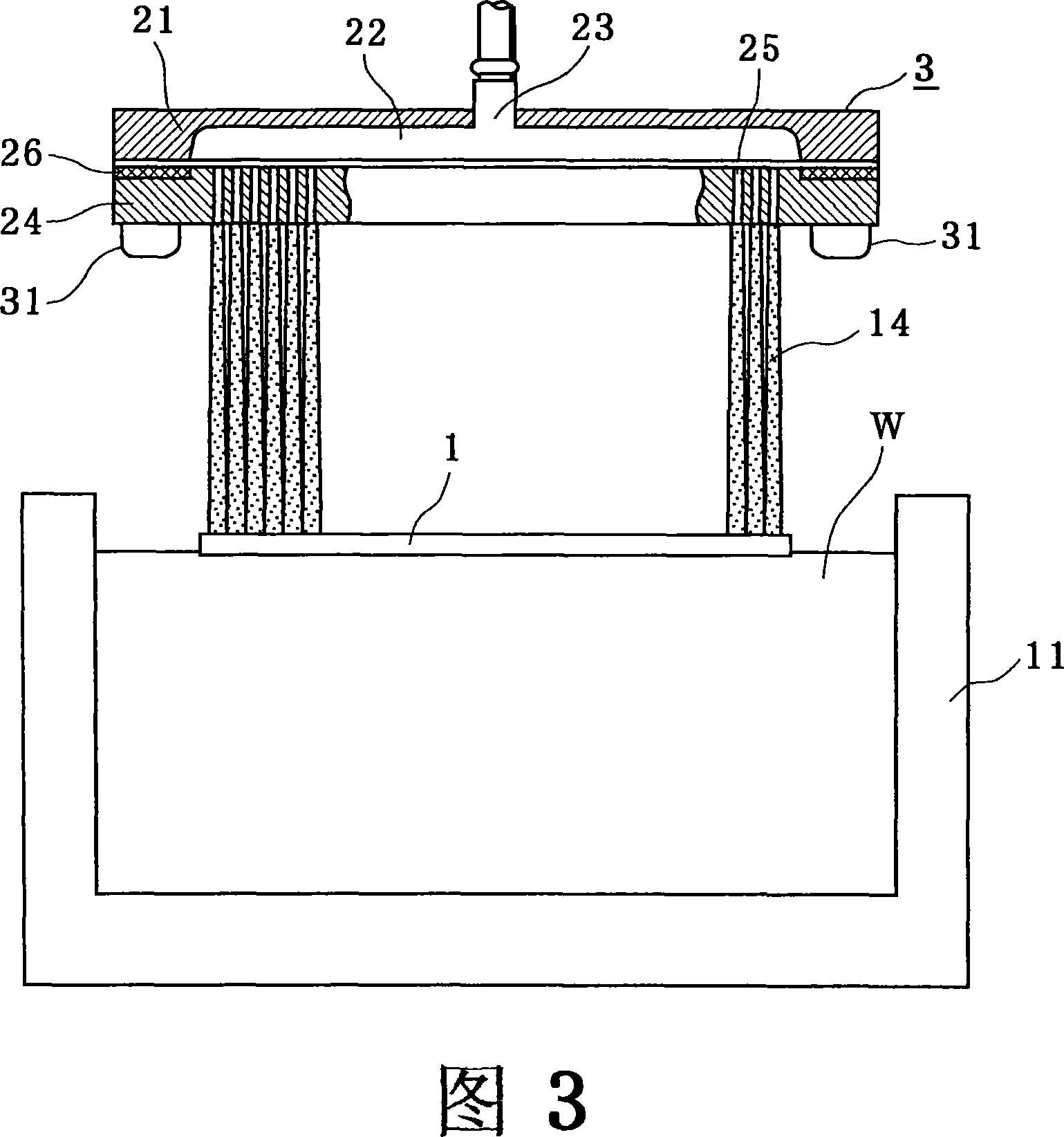 Method of transferring and liquid coating apparatus