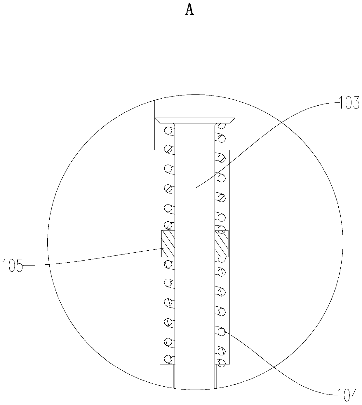 Locking mechanism and spindle structure