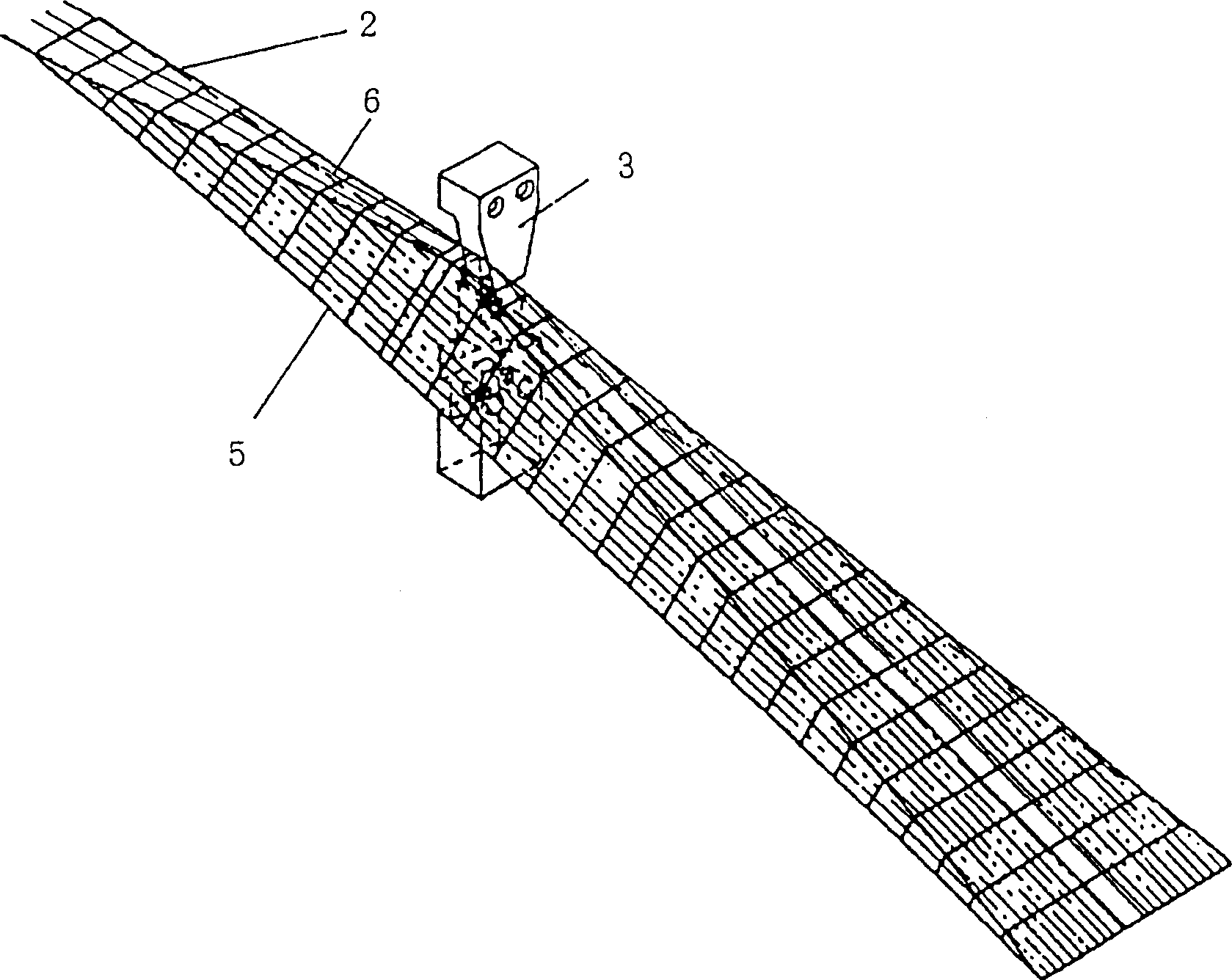Method and apparatus for manufacturing extended lead electrodes of secondary battery