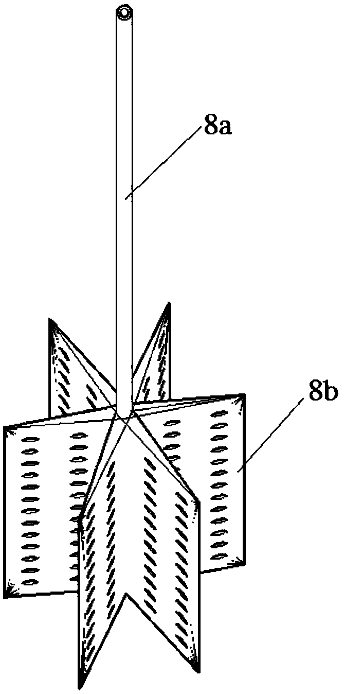 Full-automatic configuration and release control device of rhodamine B fluorescent tracer and operation method