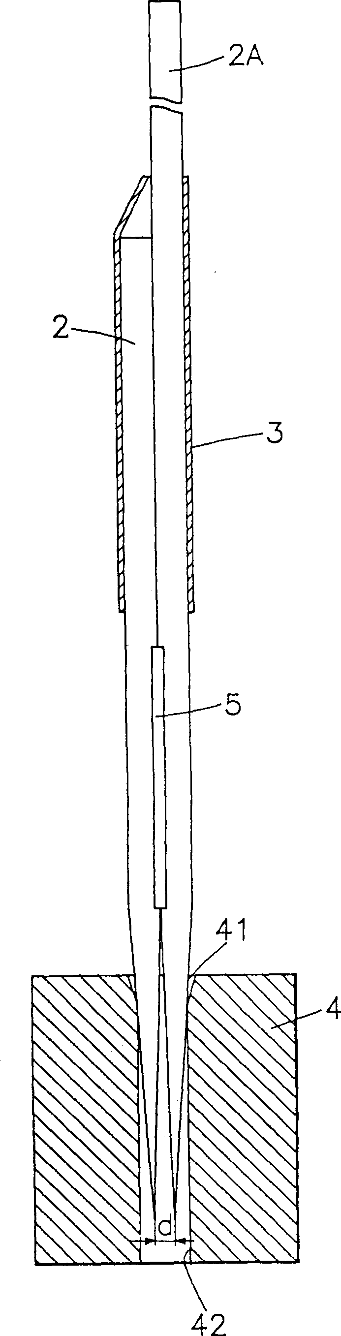 Method for combining multiple brow-streaking needles into a whole