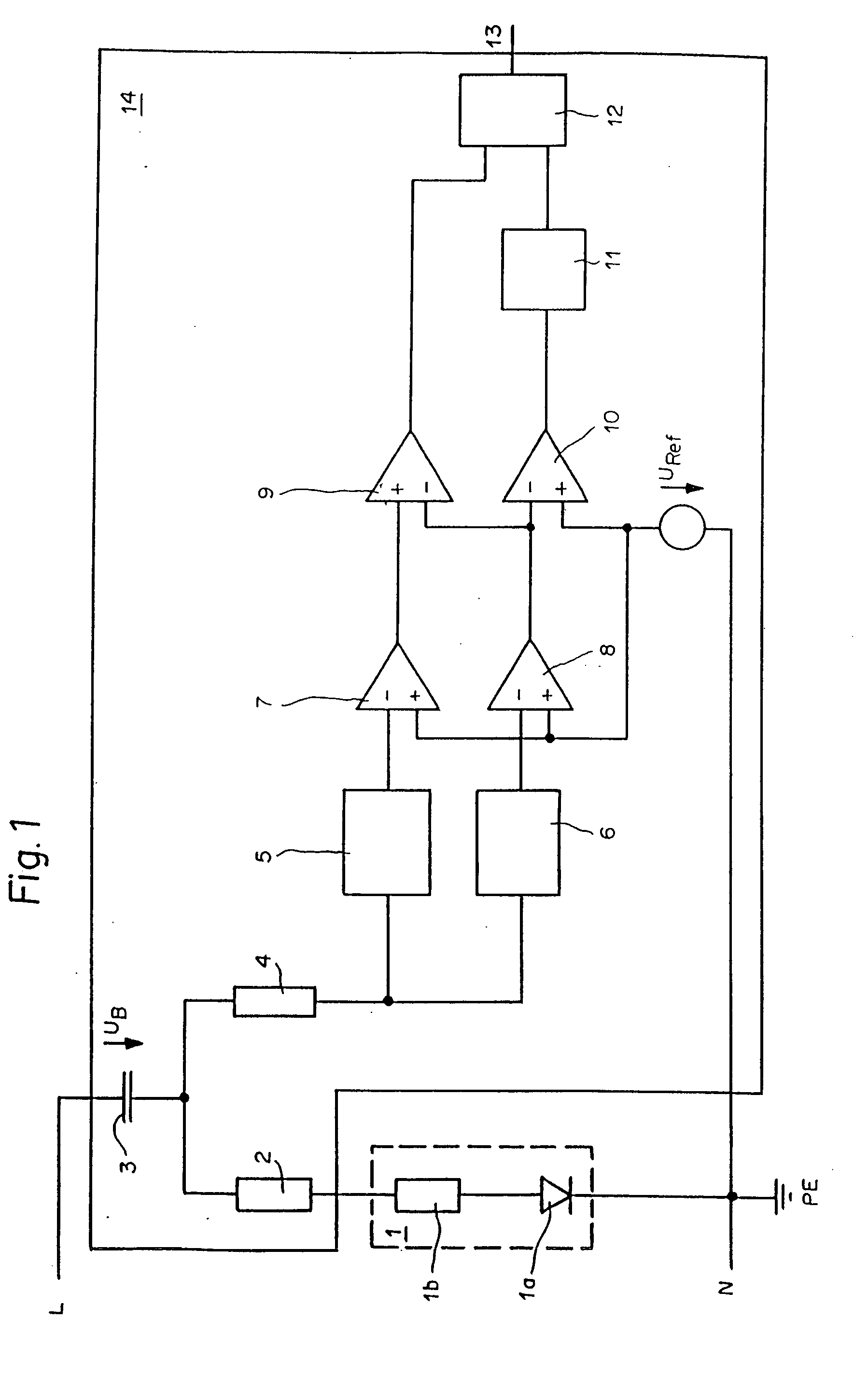 Burner controller and adjusting method for a burner controller