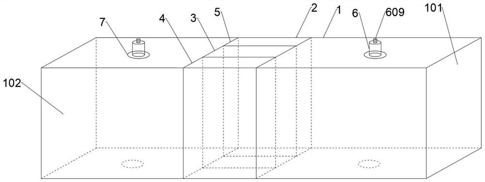 A device for measuring gas diffusion coefficient in coal shale