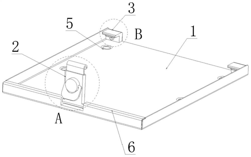 Vehicle-mounted communication equipment fixing device and mounting method