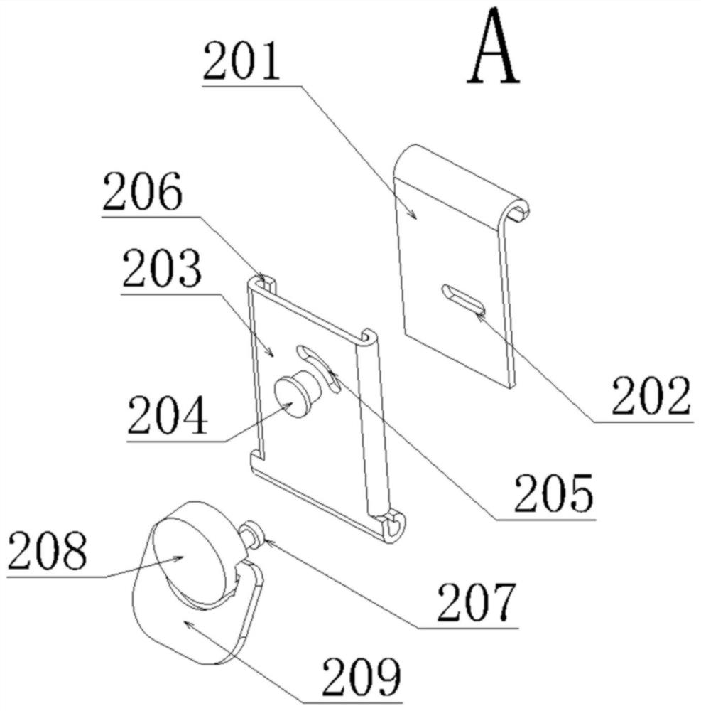 Vehicle-mounted communication equipment fixing device and mounting method