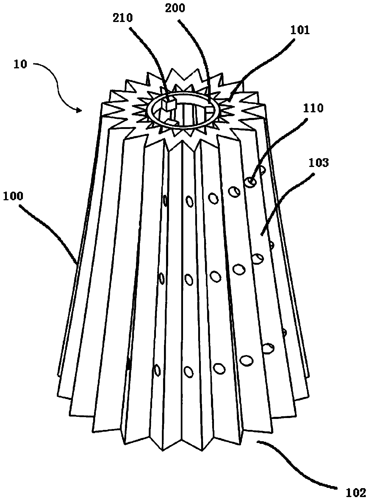 Material sorting and distribution tray and material sorting and distribution system and method