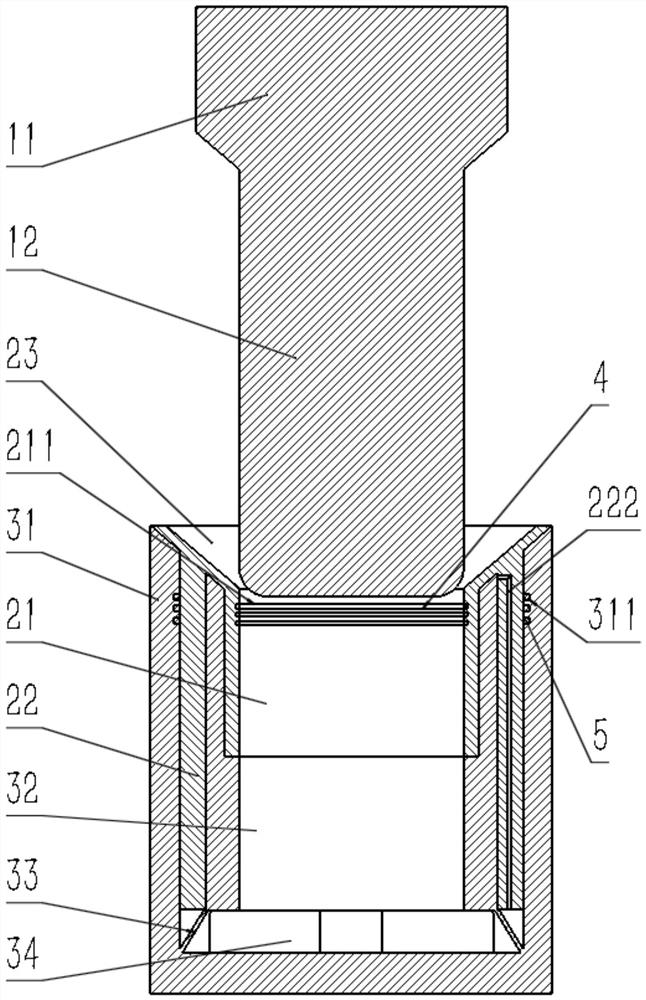 Underwater equipment protection cover plate supporting structure