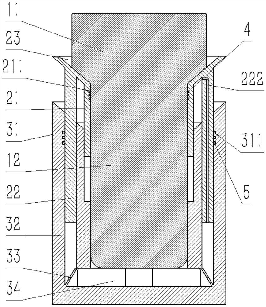 Underwater equipment protection cover plate supporting structure