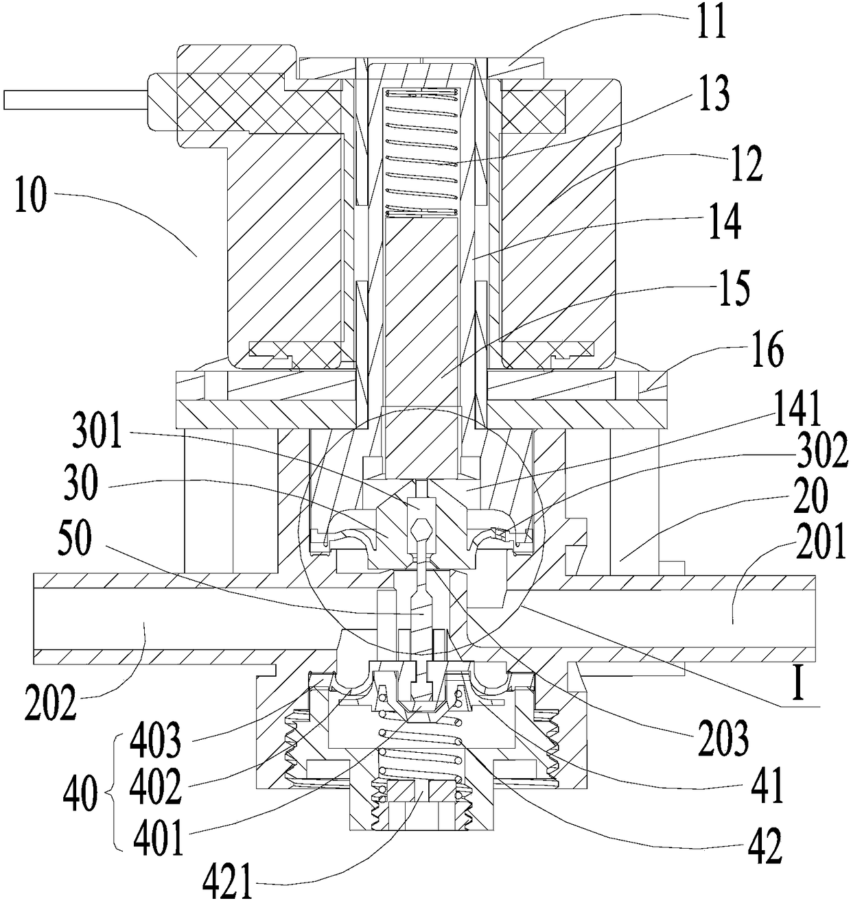 Electromagnetic valve